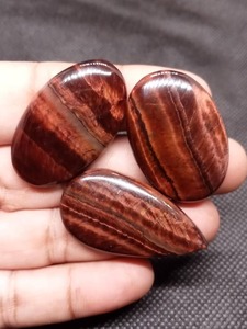 Indian Manufacture Natural High Quality <b>Tiger</b> <b>Eye</b> Cabochon Gemstone for <b>Ring</b> Pendant Craft Projects Use Available Export Price - Product Image 3