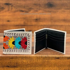 กระเป๋าสตางค์หนังแท้มีซิปยาวของผู้ชายมาใหม่กระเป๋าเงินสีน้ำตาลแฟชั่นขายดีของขวัญสำหรับใส่เงินสดสำหรับผู้ชาย - Product Image 5