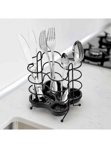 Support de rangement pour couverts de conception standard Porte-couverts en fil métallique de qualité supérieure Porte-couverts de forme carrée - Product Image 5