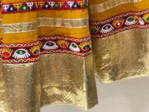 Designer Cotton Mirror Work Chaniya Choli Women Traditional Embroidered <b>Lehenga</b> <b>Skirt</b>( 11 meera traditional navratri) - Product Image 3