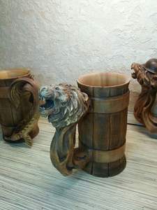 PREMIUM Wooden <b>Mug</b> Premium Quality Modern Design Perfect <b>for</b> <b>Tea</b> Coffee Wine and Beer From Falak World Export - Product Image 3