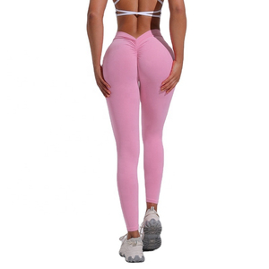 Medias de yoga personalizadas para mujer, mallas para gimnasio, ropa deportiva para Fitness, pantalones de yoga sexy transpirables - Product Image 2