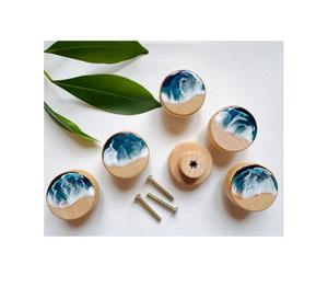 Perillas de Cajón de Resina de Madera Duraderas Craft Valley, Color Personalizado, Diseñadas para Uso Diario, Herrajes de Muebles de Calidad, Decoración Moderna - Product Image 2