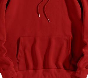 Sweat-shirt unisexe d'hiver pour femme avec logo personnalisé imprimé en relief, 100% coton, logo sur le devant, uni teint - Product Image 4