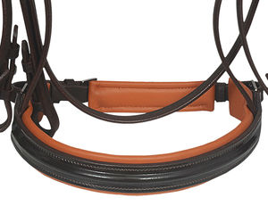 Brida Comfort Acolchada Caballo con Diamante Brow-Band Size Full-Shetty Red - Product Image 5