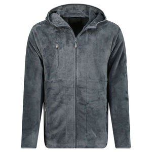 Sudadera con Cremallera para Hombre, 100% Algodón, Ligera, Informal, Deportiva, de Manga Larga, Ecológica, Transpirable, para Correr, Gimnasio, Entrenamiento, Aire Libre - Product Image 1