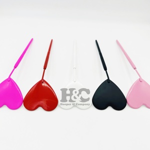 Nouvel arrivage de miroirs d'extension de cils roses personnalisés de belles couleurs miroirs cosmétiques en forme de cœur miroir à cils durable en vison - Product Image 2