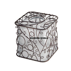 Tabletop Metal <b>Tissue</b> <b>Box</b> Fancy Stylish Premium Quality Handmade <b>Tissue</b> Holder Hot Selling Wedding Ware Galvanized <b>Tissue</b> <b>Box</b> - Product Image 6