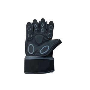 Gants d'entraînement en polyester demi-doigt pour la musculation et l'haltérophilie Gants de sport en plein air antidérapants respirants à séchage rapide - Product Image 2