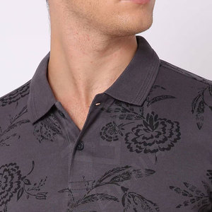 Logo personnalisé de haute qualité imprimé hommes pour polos nouveauté motif solide polos de golf décontractés fabriqués au Pakistan tricoté Fabr - Product Image 5