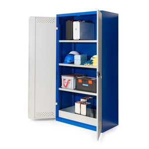 Armadio chimico Easy CS 103, con porte a battente, incl. vasca di fondo e 3 ripiani E - Product Image 3