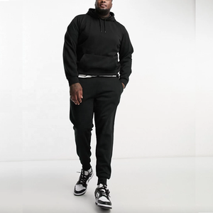 Ensembles pour hommes grande taille High Street, sweat-shirt imprimé sur mesure, ensembles de pantalons de survêtement en provenance du Pakistan, ensembles en molleton pour hommes grands et corpulents - Product Image 2