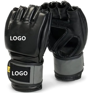 GAF profesional logotipo personalizado Pu cuero multicapa esponja Kick Boxing Muay Thai entrenamiento Grappling guante Mma guantes - Product Image 3