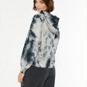 Sweat à capuche surdimensionné vierge personnalisé uni Femmes Dames Tie Dip Dye Streetwear Sweat à capuche Sweats à capuche - Product Image 5