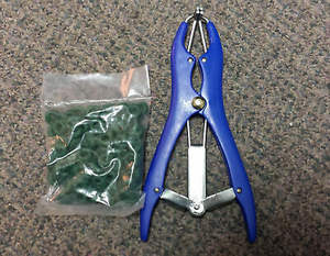 Alicates de castración de elastator veterinario de alta calidad, herramienta de castración de animales, agarre de diseño de aluminio de acero inoxidable - Product Image 6