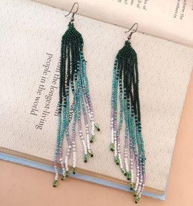 Boucles d'oreilles artisanales avec perles en céramique, boucles d'oreilles multi-perles personnalisées, bijoux de fête pour femmes au meilleur prix, boucles d'oreilles à perles - Product Image 4
