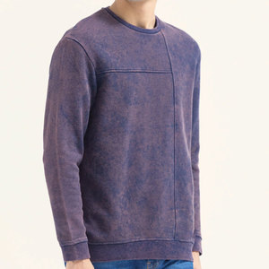 Sweat-shirt unisexe épais de qualité supérieure, coupe oversize, à capuche, uni, en mélange polyester-coton, avec logo personnalisé, teinture unie pour - Product Image 6