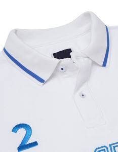 Alta calidad logotipo personalizado hombres Golf para Polo diseño sólido verano deportes Casual venta al por mayor bordado tela inteligente - Product Image 4