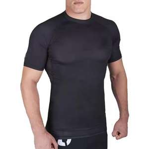 Nueva Camiseta Deportiva para Hombre, de Lino/Algodón, Invierno, Anti-Pilling, Cuello Alto, Casual - Product Image 3