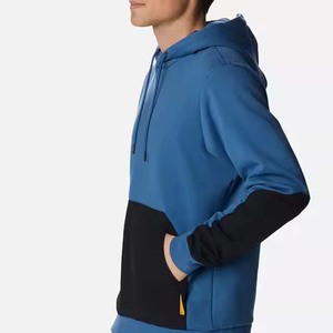 เสื้อฮู้ดสตรีทแวร์ผู้ชายแบบเรียบง่ายขายส่ง รับสกรีนโลโก้ ผ้าคอตตอนหนานุ่ม ทรงโอเวอร์ไซส์ ไหล่ตก สำหรับผู้ชาย - Product Image 3