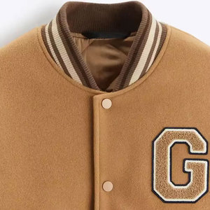 Chaqueta Universitaria para Hombre con Estilo Vintage Actualizado, Chaqueta Universitaria para Hombre Cálida y Acogedora, Diseño Moderno y a la Moda - Product Image 6