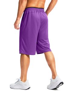 Short de sport cargo en polyester à séchage rapide personnalisé pour hommes, fitness, course à pied, basket-ball, taille plus pour adultes - Product Image 2