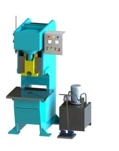 DIVINE MACHINERY SOLUTION DMSC10 Prensa Hidráulica Automática Tipo C de 10 Toneladas |   Motor de Bomba de Presión Industrial de Alta Resistencia - Product Image 1