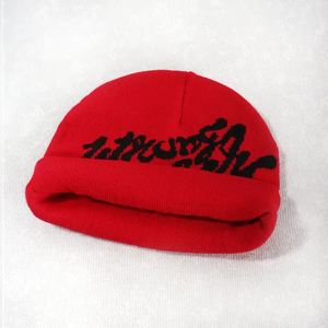 100% acrylique tricoté hiver chapeau Super haute qualité décontracté polyvalent bonnet pour hommes femmes lettre personnage motif offre chaleur - Product Image 6