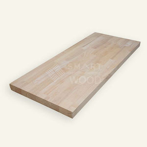 Planche de bois en caoutchouc à joint fin de haute qualité pour meubles d'extérieur d'intérieur Service de traitement de coupe de vente entière d'usine du Vietnam - Product Image 3