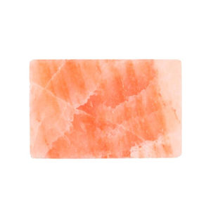 Assiette en forme de briques de sel de roche rose de l'Himalaya naturel biologique pour la belle cuisine au barbecue et la décoration intérieure Carreaux de dalles sculptées - Product Image 1
