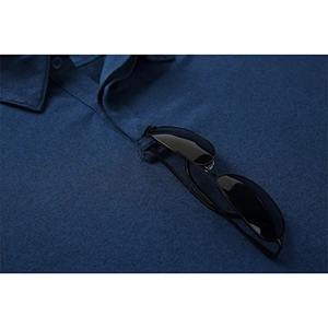 Casual <b>Polo</b> <b>Shirts</b> for Men Solid Color Custom Logo Breathable New Fashion Collared Tees OEM Supplier - Product Image 5