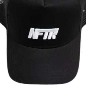 <b>Men</b> Mesh Trucker <b>Cap</b> Structured <b>Snapback</b> Hat with Curved Brim Breathable Back Panels Embroidered Logo One Size - Product Image 5