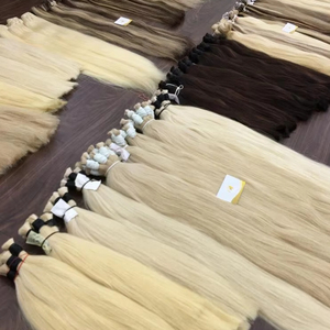 ต่อผมแท้สีธรรมชาติจากเวียดนาม ราคาส่ง คุณภาพดี ผมตรง 100 กรัม สไตล์หรูหรา - Product Image 1