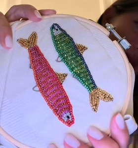 Pendentif en perles naturelles en forme de raisin, plaqué argent, pendentif en perles, collier en perles blanc violet, charme, cadeau DIY - Product Image 6