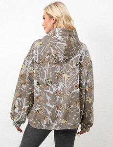 Nouveau Camo De Luxe Femmes Hoodies Haute Qualité Coton Polaire Acide Lavage Pull Lourd Streetwear Boxy Fit Hiver Automne - Product Image 6