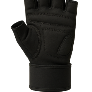 ถุงมือออกกำลังกายแบบนีโอพรีนครึ่งนิ้วพร้อมที่รัดข้อมือสำหรับการฝึกเพาะกาย ถุงมือยกน้ำหนักแบบนีโอพรีนสำหรับทุกเพศ (1 คู่) - Product Image 5