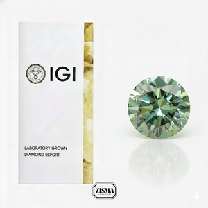 Diamant de laboratoire de 1 carat, VVS, bleu vif fantaisie, certifié IGI, diamant CVD, forme fantaisie, durable pour les bijoux fins de luxe - Product Image 5