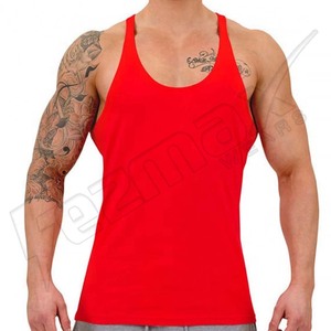 OEM gimnasio camisetas del tanque Tops S tanque deportes ropa Stringer tanque superior para los hombres - Product Image 5