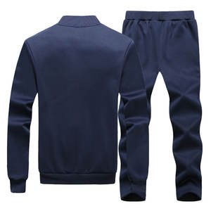 Ensemble de survêtement personnalisé pour homme, tendance, décontracté, deux pièces, respirant, vêtements de sport d'extérieur, avec logo personnalisé, survêtement d'hiver - Product Image 4