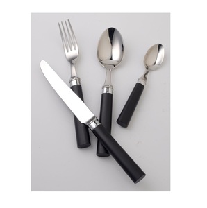 Vente en gros de couverts de luxe en acier inoxydable avec résine pour restaurant de mariage lot de 4 couverts personnalisés disponibles - Product Image 3