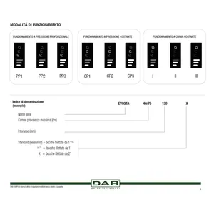 Circolatore Elettronico a Rotore Umido Evosta2 Dab 40-70/180 AC 230V Industriale 60231852 per Sistema HVAC - Product Image 2