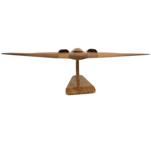 Modelo de Avión B-2 SPIRIT de Madera de Caoba, Artesanía en Madera de Fábrica Vietnamita/Modelo de Avión de Madera B-2 SPIRIT Hecho en Vietnam - Product Image 4