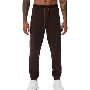 Pantalones Deportivos de Cintura Media para Hombre, Ropa Casual de Calle, 100% Algodón, Cierre con Cordón, Ligeros, Anti-Pilling, Secado Rápido, Corte Holgado - Product Image 1