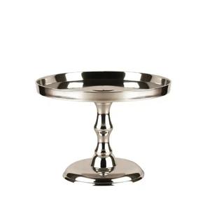Soporte Metálico de 2 Niveles para Pasteles, Color Níquel, para Decoración de Fiesta y Boda, Hecho a Mano, Diseño Elegante y Negro Mate - Product Image 6
