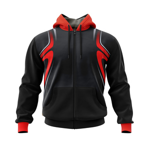 Sweat à capuche personnalisé brodé et perlé, imprimé par sublimation, avec logo sur mesure, unisexe, pull-over, OEM ODM, vente en gros, mode streetwear - Product Image 3