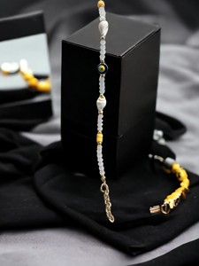 Pulsera Artesanal Bohemia DAFNI BIG PAZAR con Cuentas y Piedras Naturales, Unisex, Regalo para el Día de la Madre y San Valentín, desde Estambul - Product Image 1