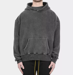 Sudaderas con Capucha Bordadas para Hombre, Baratas, 100% Algodón, Talla Grande, Transpirables, Suaves y Cómodas, para Invierno, Casual, al Aire Libre - Product Image 1