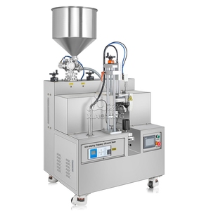 Machine semi-automatique de cachetage de remplissage de <span class=keywords><strong>tube</strong></span> en plastique <span class=keywords><strong>Alu</strong></span> de pâte crème cosmétique - Product Image 1