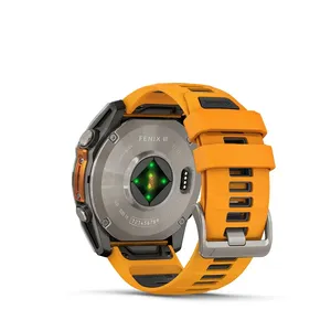 VENTES FLASH Montre connectée GPS multisports haut de gamme Garmin Fenix 8 51 mm AMOLED, solaire, saphir - Product Image 2