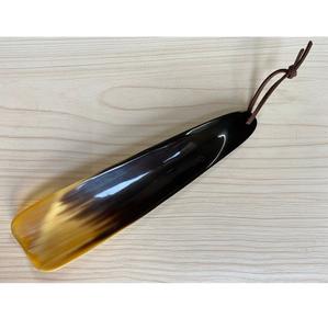 Natural Buffalo Horn <b>Shoehorn</b> Smooth Polished Finish Luxury Footwear Tool - Product Image 2